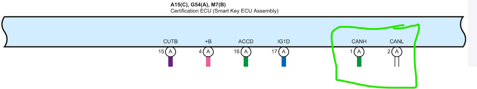 Seat wiring diagram